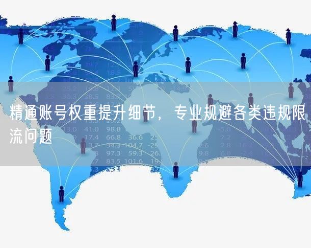 精通账号权重提升细节，专业规避各类违规限流问题