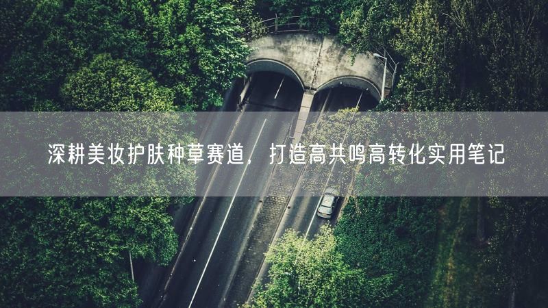 深耕美妆护肤种草赛道，打造高共鸣高转化实用笔记