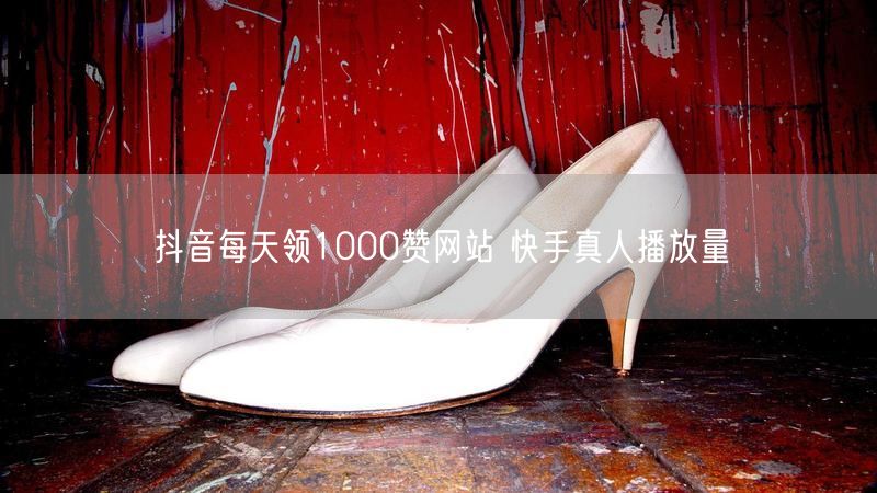 抖音每天领1000赞网站 快手真人播放量