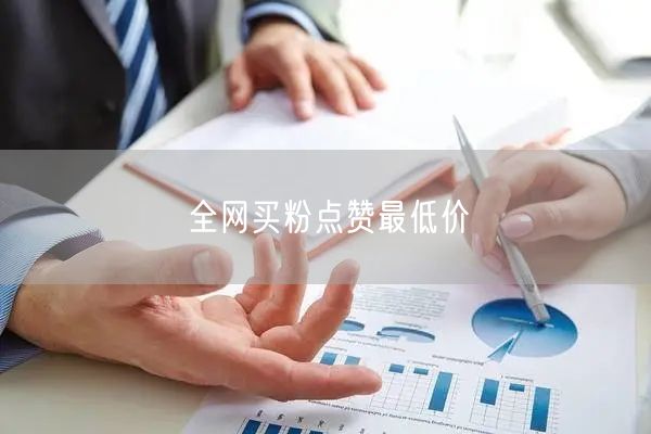 全网买粉点赞最低价