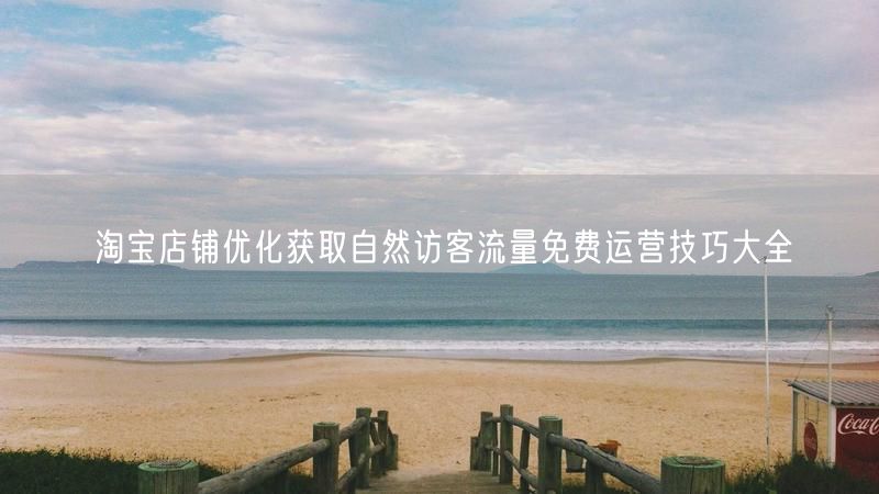 淘宝店铺优化获取自然访客流量免费运营技巧大全